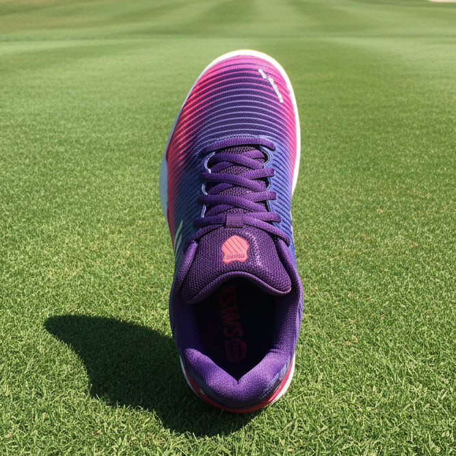 K-Swiss Kids Hypercourt Express Shoes - Purple Plumeria - Skorzie