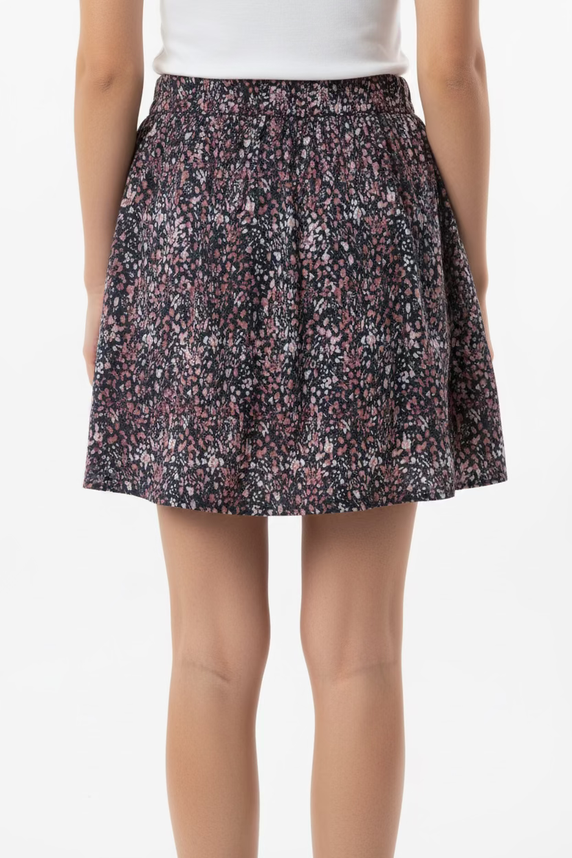 Travis Mathew Featherweight Printed Skort (14') - Brick Dust - Skorzie
