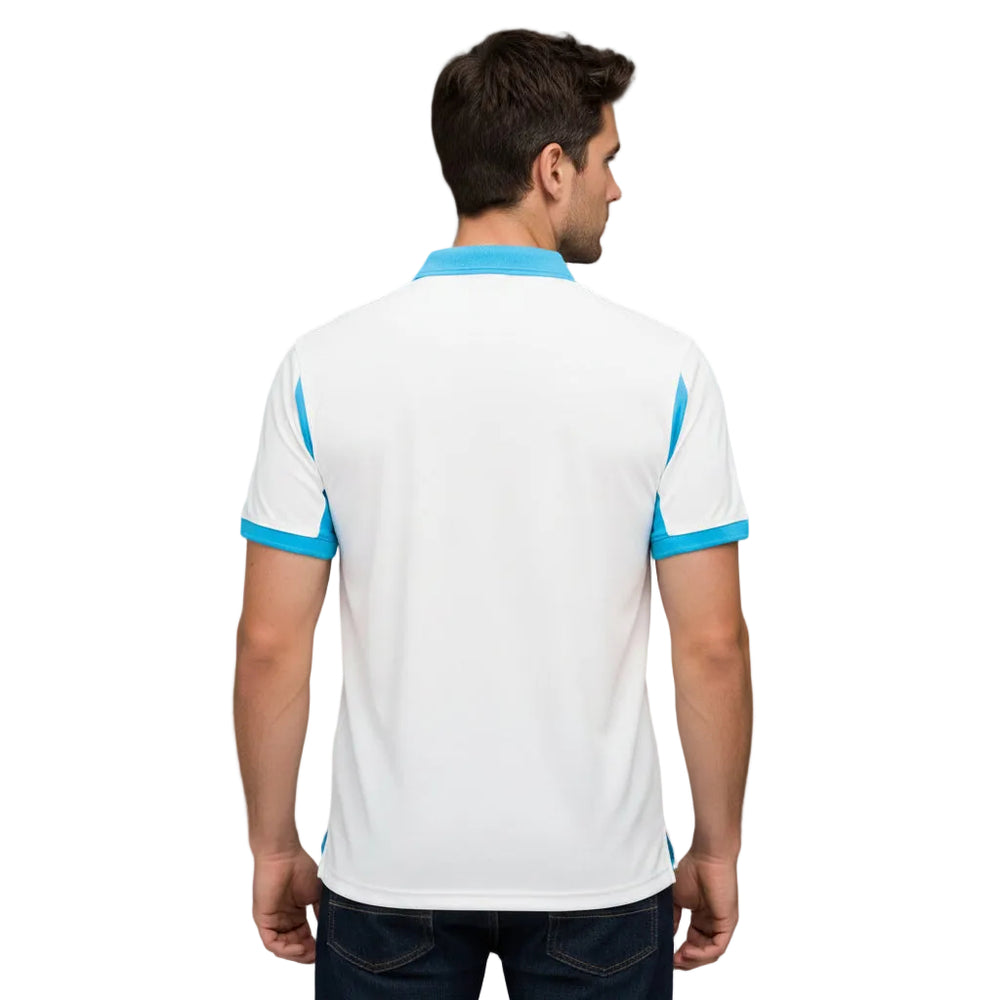 Wilson Classic All Seasons Polo - White/Blue - Skorzie