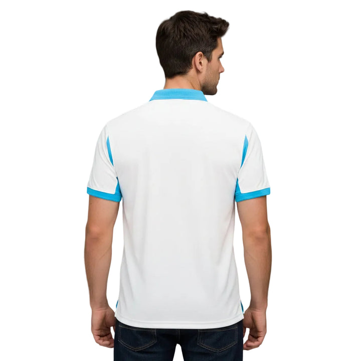 Wilson Classic All Seasons Polo - White/Blue - Skorzie