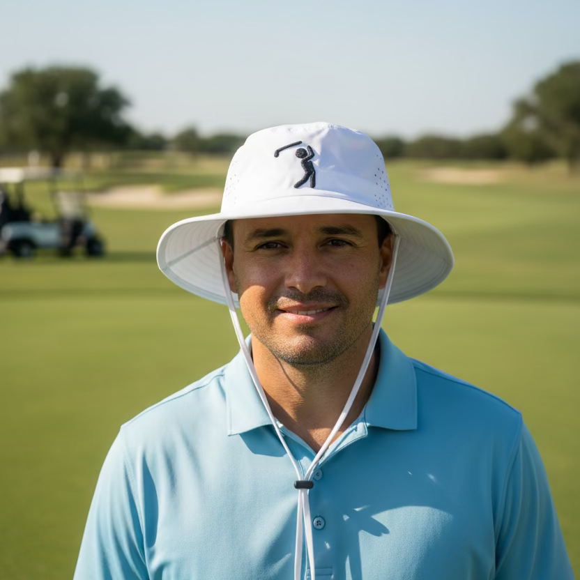 Bogey Bros Bogeyman Bucket Hat  - White - Skorzie