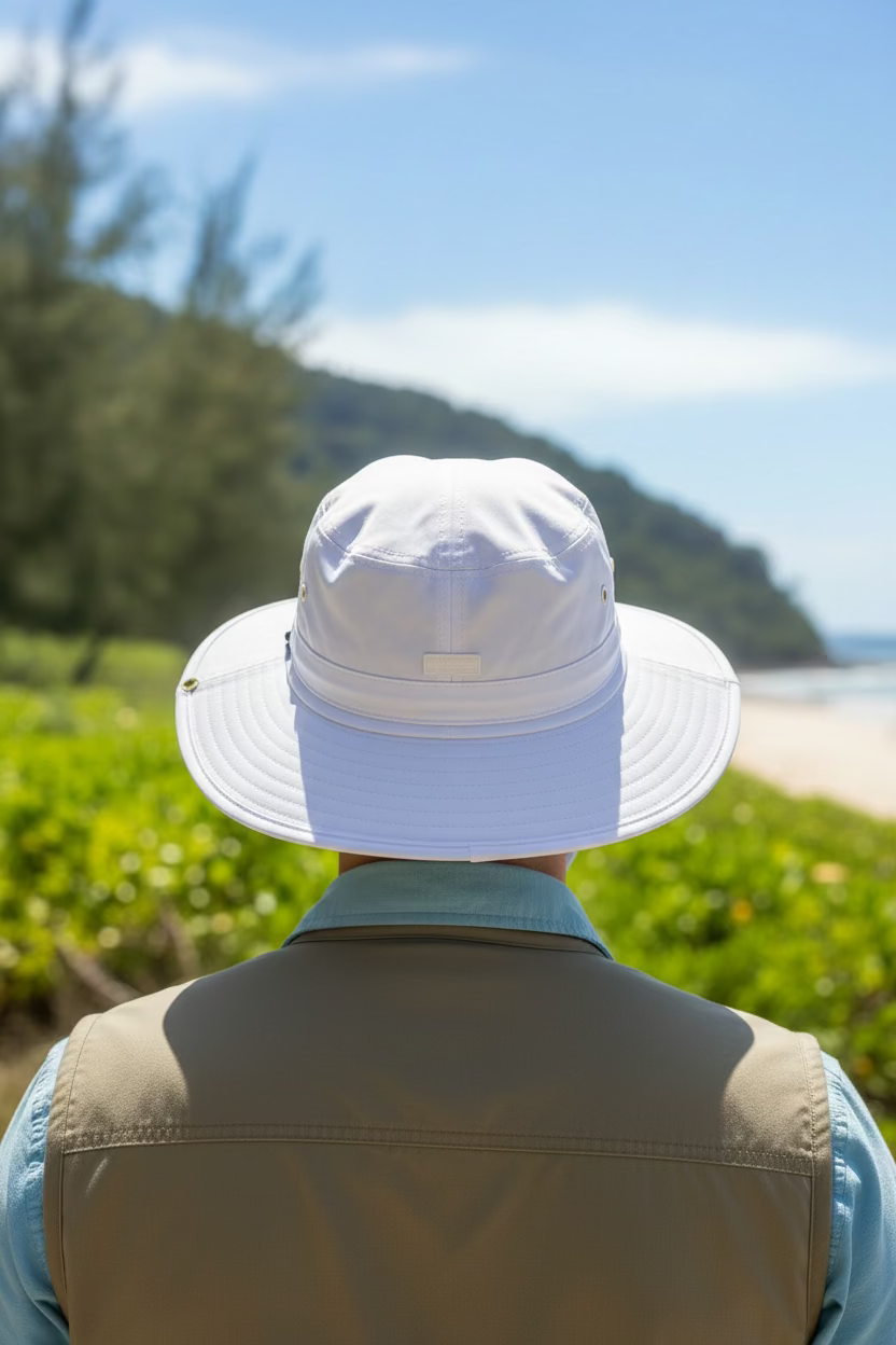 Bogey Bros Bogeyman Bucket Hat  - White - Skorzie