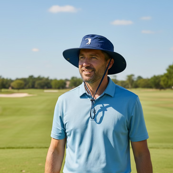 Bogey Bros Bogeyman Bucket Hat - Navy - Skorzie