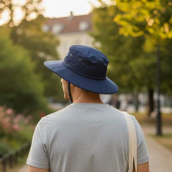 Bogey Bros Bogeyman Bucket Hat - Navy - Skorzie