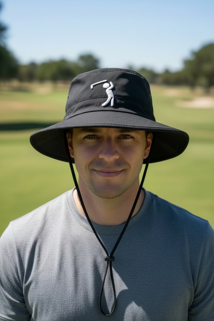 Bogey Bros Bogeyman Bucket Hat - Black - Skorzie