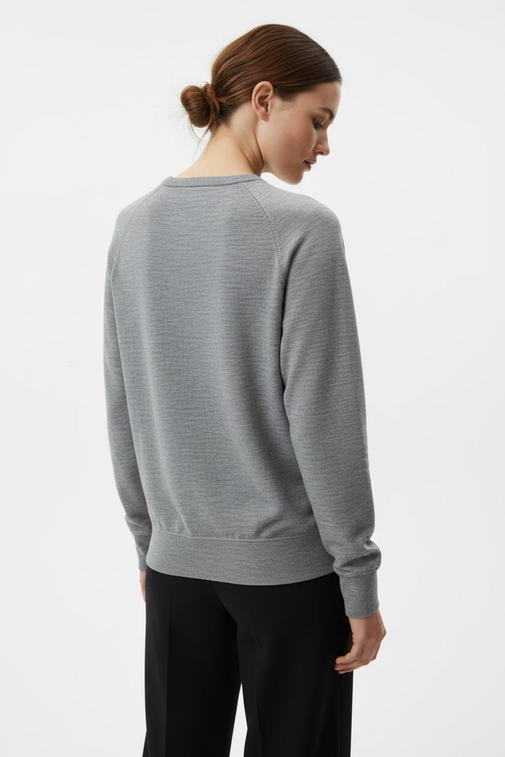 Peter Millar Knitted Wool Sweater - Grey - Skorzie