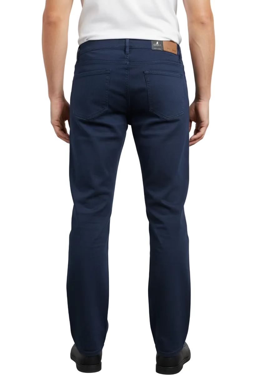 Johnnie-O Mens Slim Fit Pant - Dark Navy - Skorzie