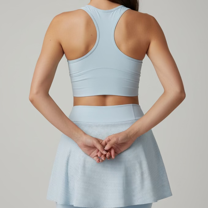 Dunning Golf Performance Golf Skort (14') - Sailing Blue - Skorzie