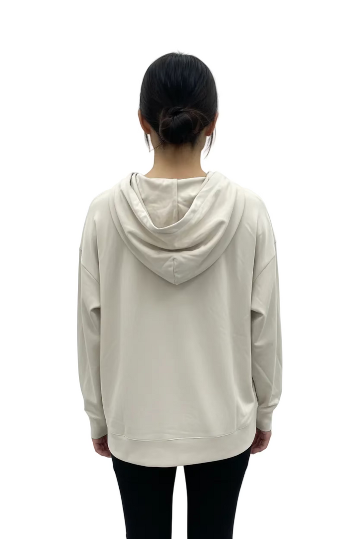 Dunning Golf Performance Long Sleeve Hoodie - Sandstone - Skorzie