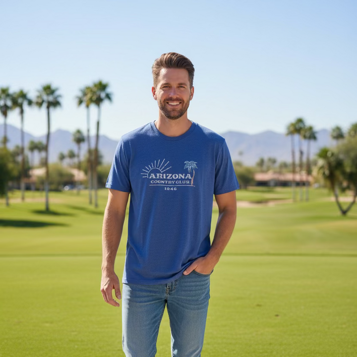 Imperial Sports Mens Arizona Country Club Logo Shirt - Skorzie