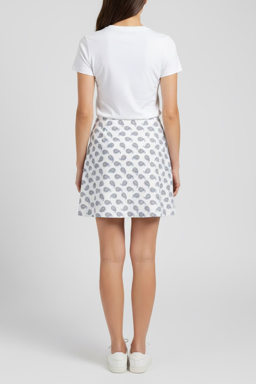 Smith & Quinn The Tate Mist Paisley Skort (14') - Skorzie