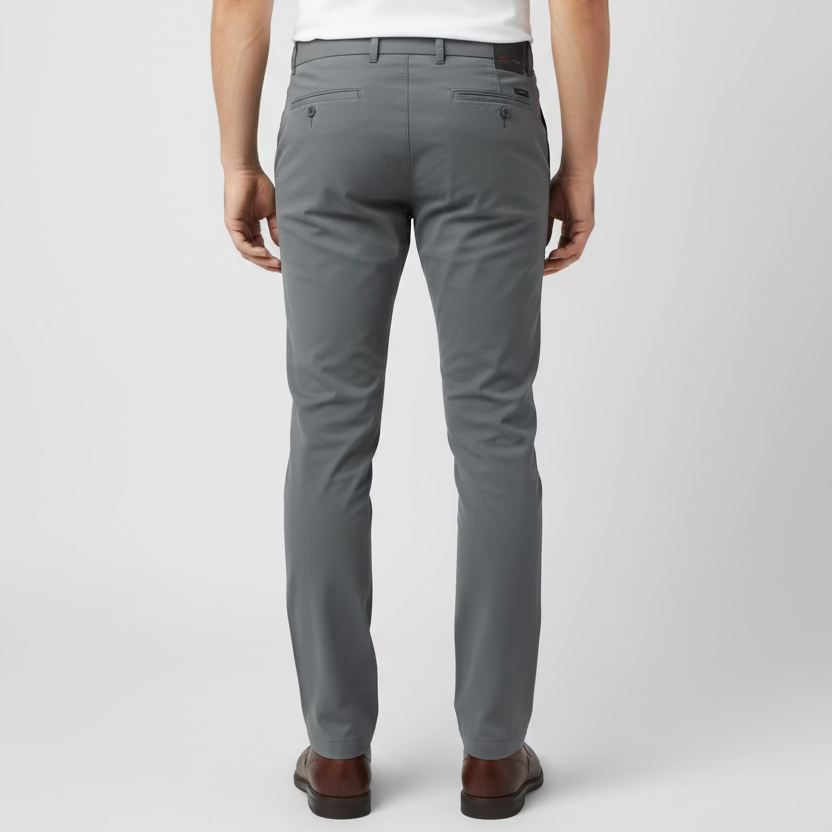 KJUS Mens Iver Tailored Fit Pant - Grey - Skorzie