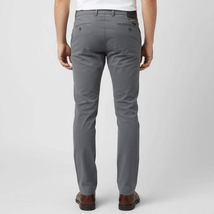 KJUS Mens Iver Tailored Fit Pant - Grey - Skorzie