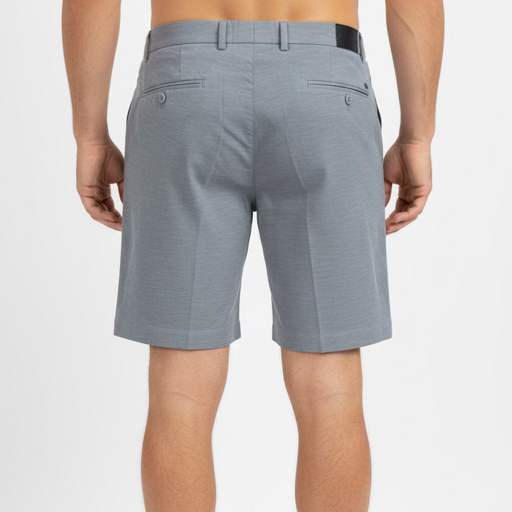 Peter Millar Surge Tailored Fit Shorts - Grey - Skorzie
