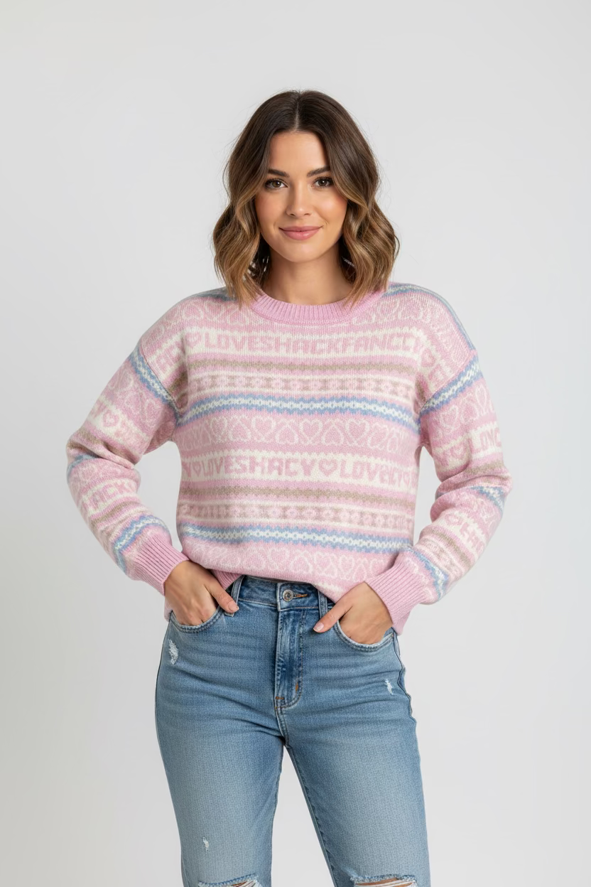 Love Shack Fancy Emberly Knit Sweater - Skorzie