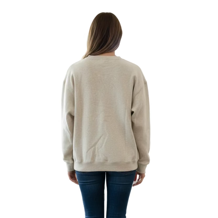 Love Shack Fancy Palo Bow Sweatshirt - Oatmeal - Skorzie
