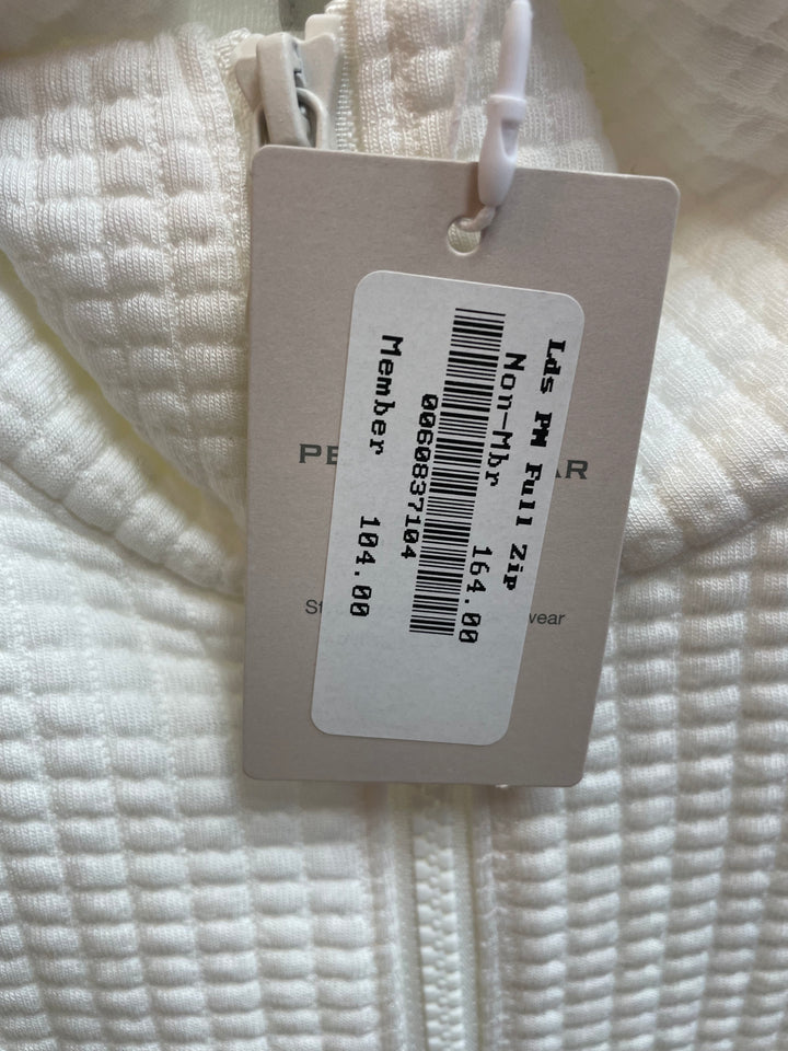 Peter Millar Womens Full Zip Jacket - White