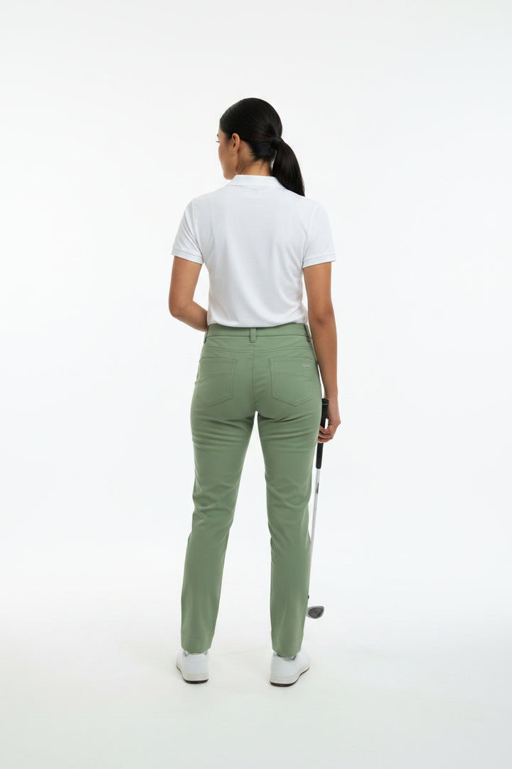 Daily Sports Lyric Womens High Water Ankle Pant - Hedge