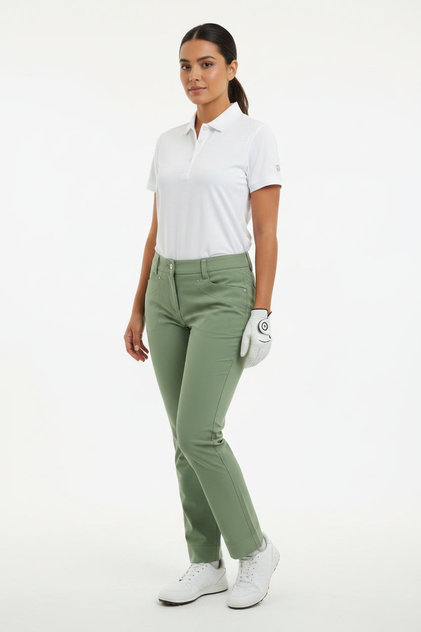 Daily Sports Lyric Womens High Water Ankle Pant - Hedge