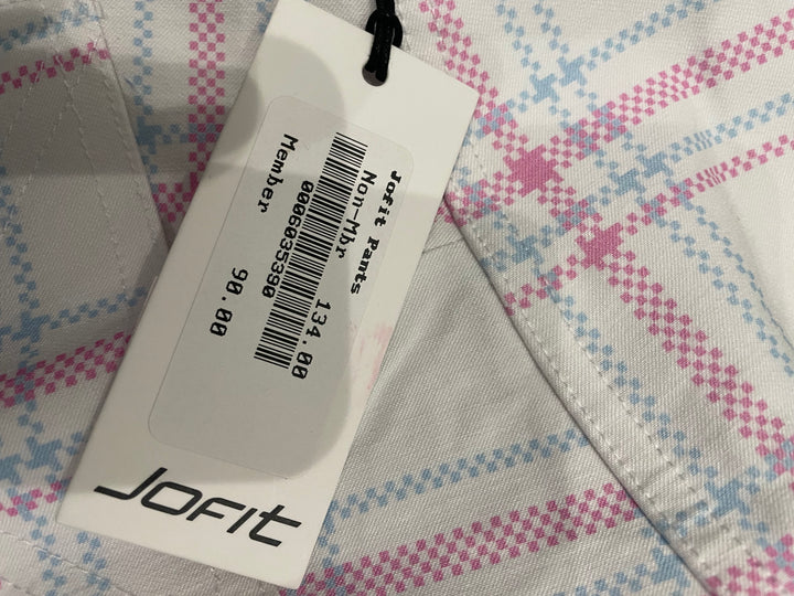 Jofit Slim Fit Pattern Print Pant - Playful Pink/Blue