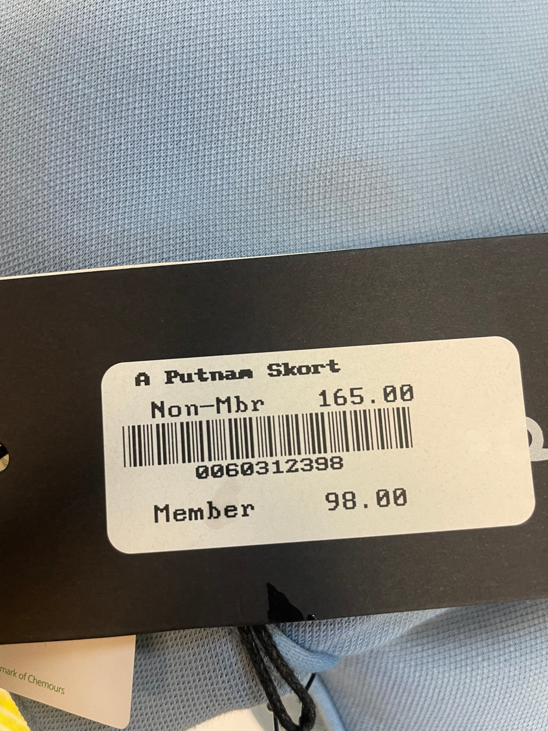 A. Putnam Pocket Skort - Charleston Blue