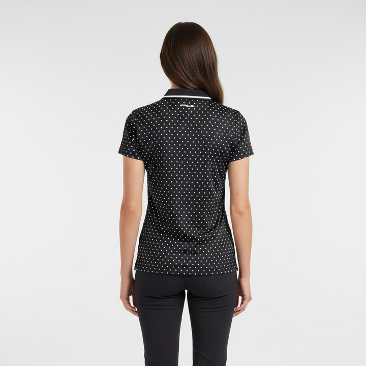 RLX Ralph Lauren Golf Concept 2.0 Short Sleeve Polo - Black/White