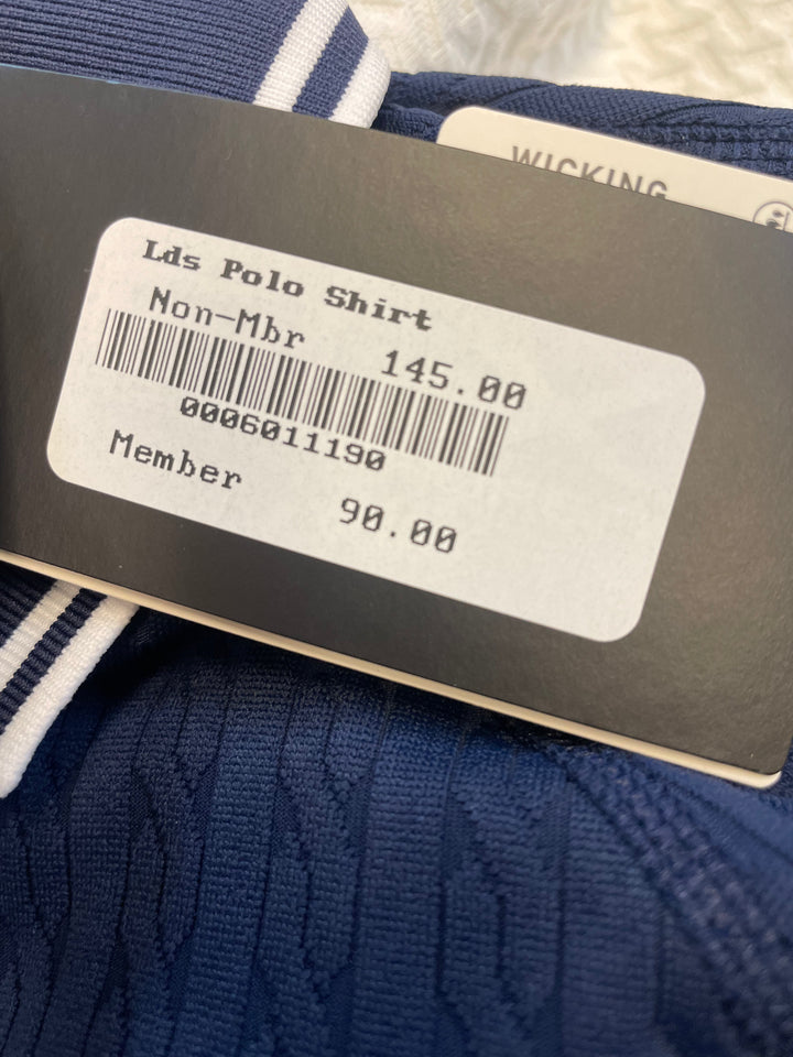 RLX Ralph Lauren Golf Concept 1.0 Short Sleeve Polo - Navy/White