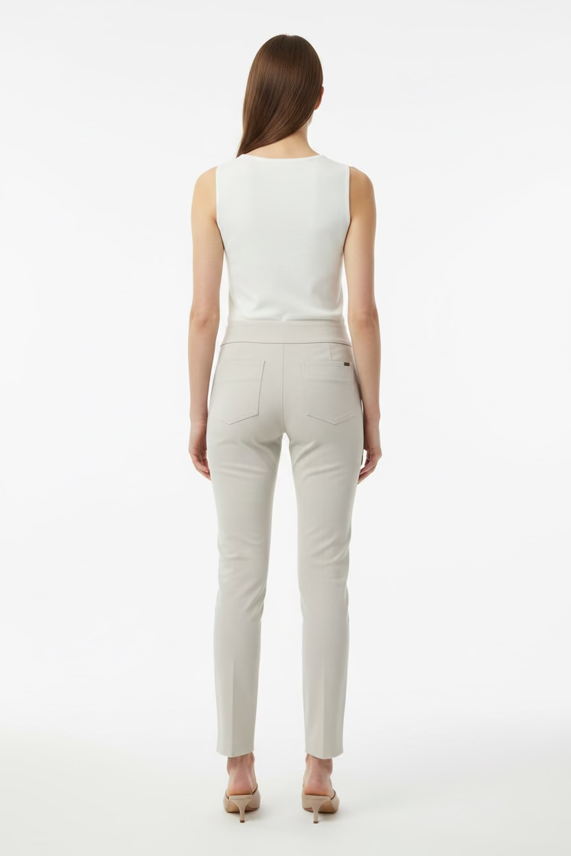 Jofit Womens Full Length Slimmer Pant - Neutral
