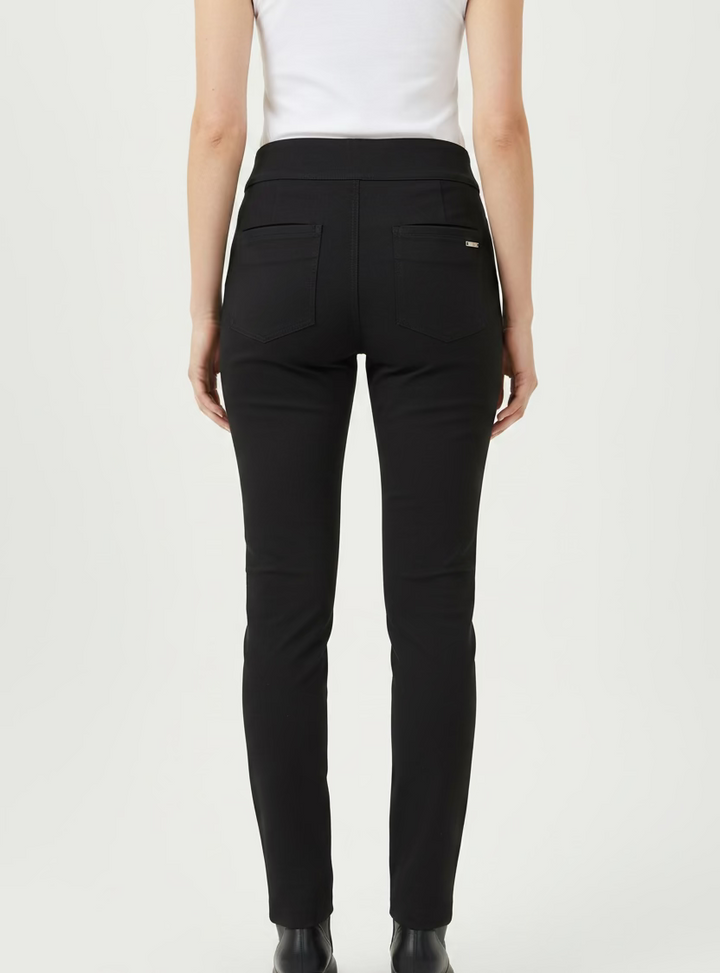 Jofit Womens Full Length Slimmer Pant - Black