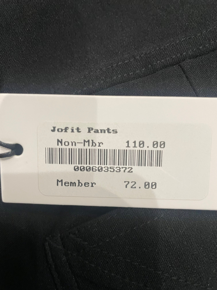 Jofit Womens Full Length Slimmer Pant - Black