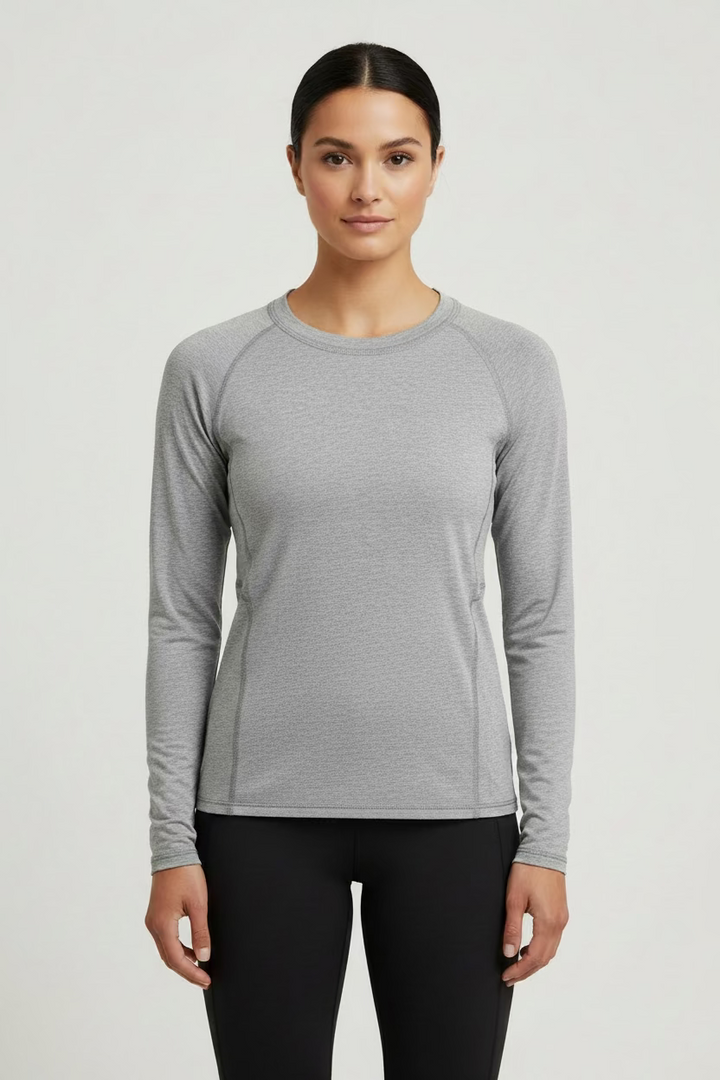 RLX Ralph Lauren Womens Long Sleeve Top - Grey