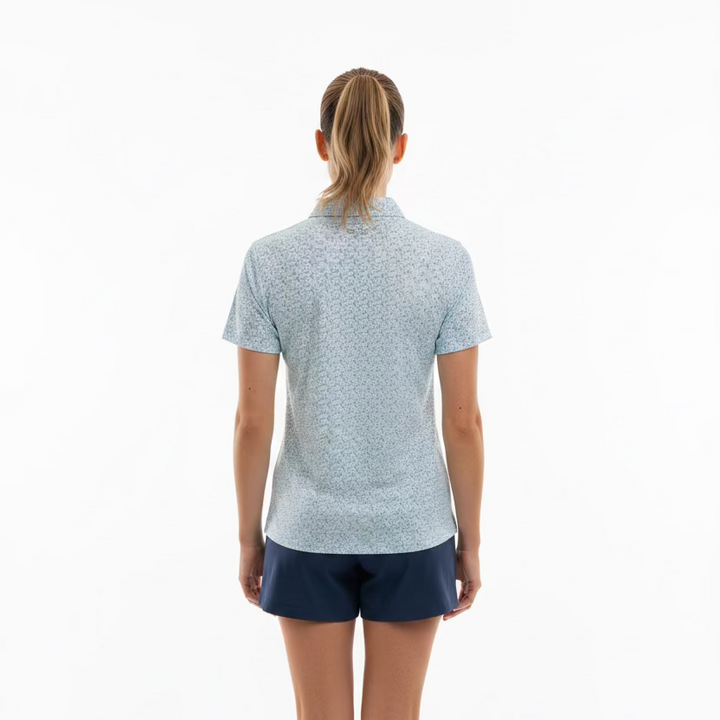 Straight Down Cote D'Azur Short Sleeve Polo (w/logo)