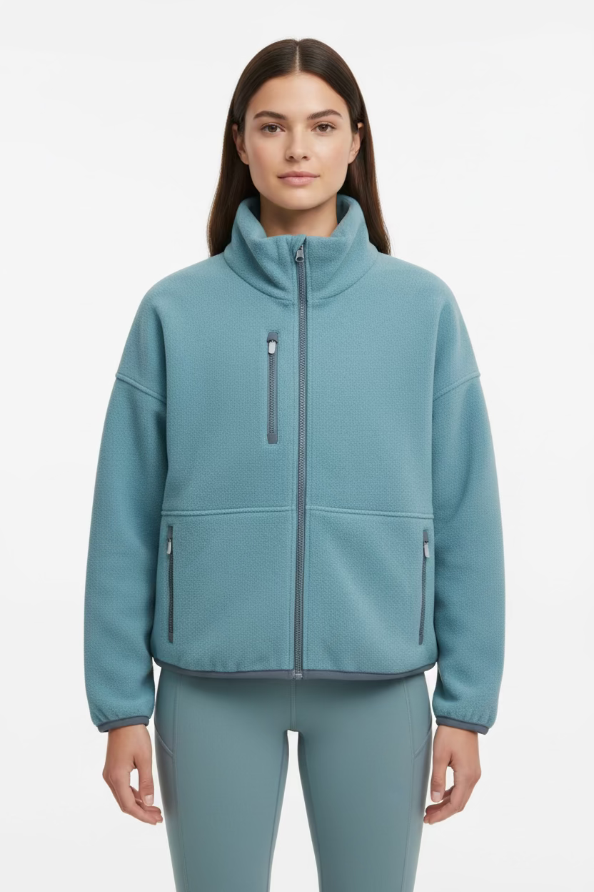 Zero Restriction Harlow Fleece Jacket - Sea Isle
