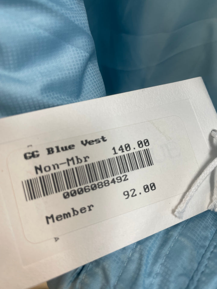 GGBlue Womens Heritage Zip Vest - Seashell Blue