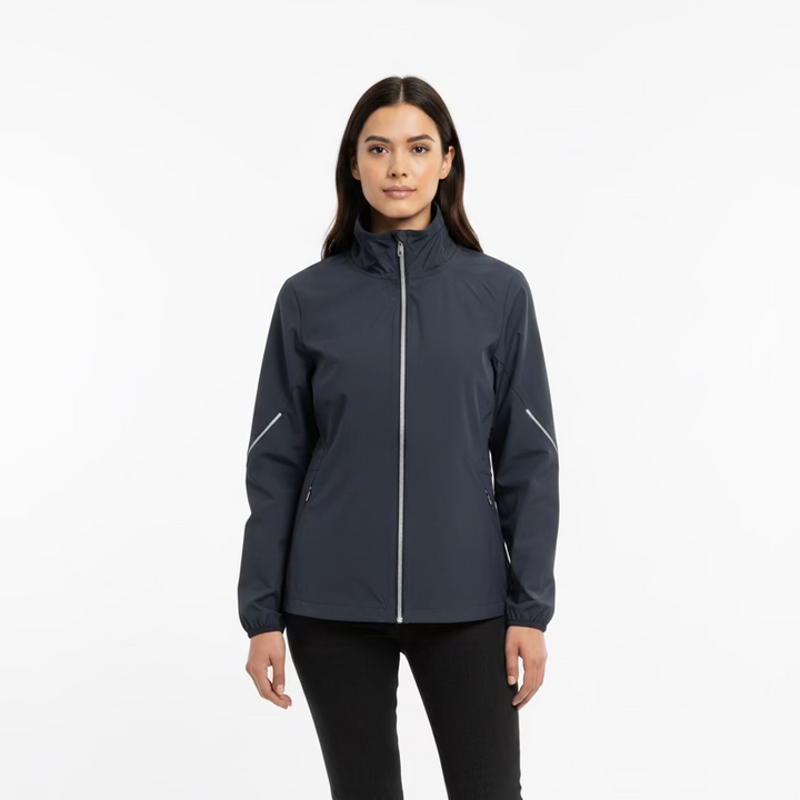 Sunice Womens Amelia Windbreaker Jacket - Charcoal
