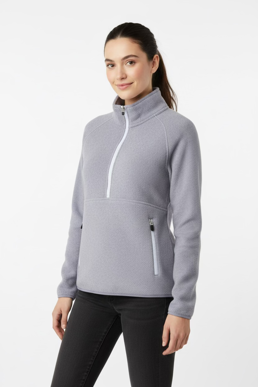 Straight Down Womens Cerro Zip Pullover
