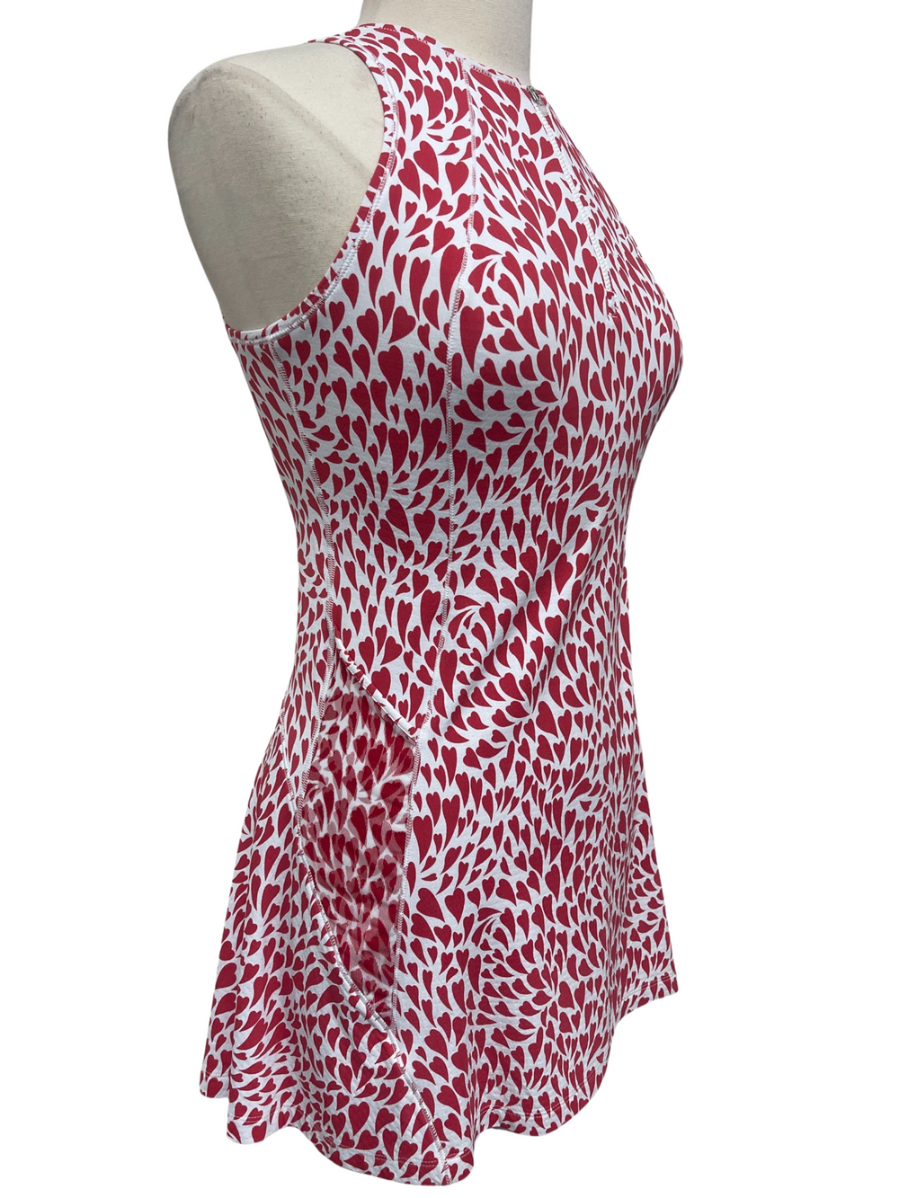 IBKUL Red/White Davina Dress - Small - Skorzie