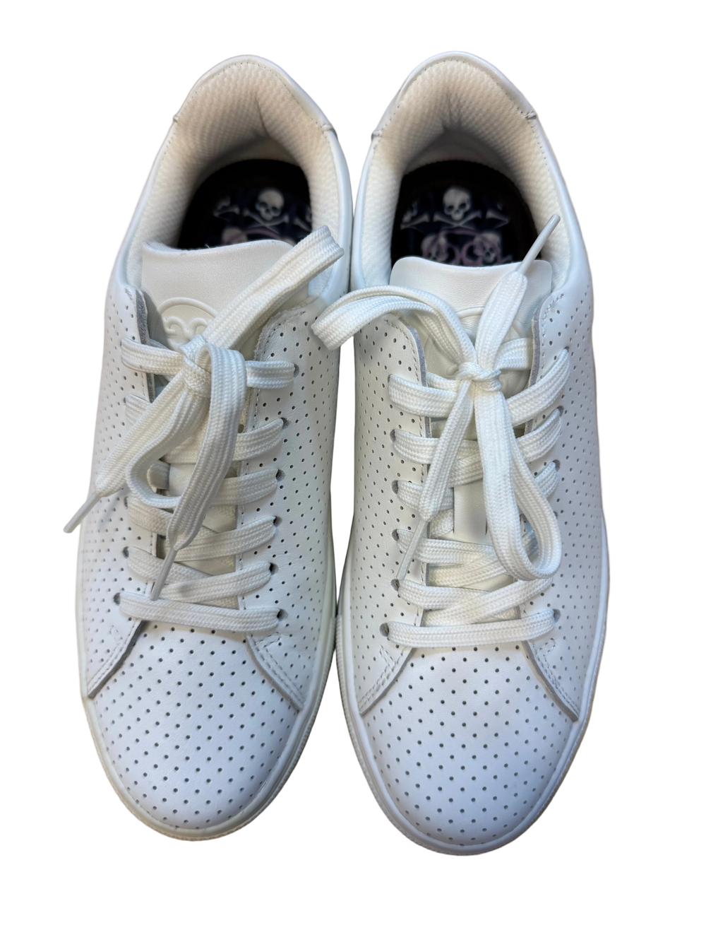 G/FORE Women's Durf Perforated Golf Shoe - White - 7.5 - Skorzie