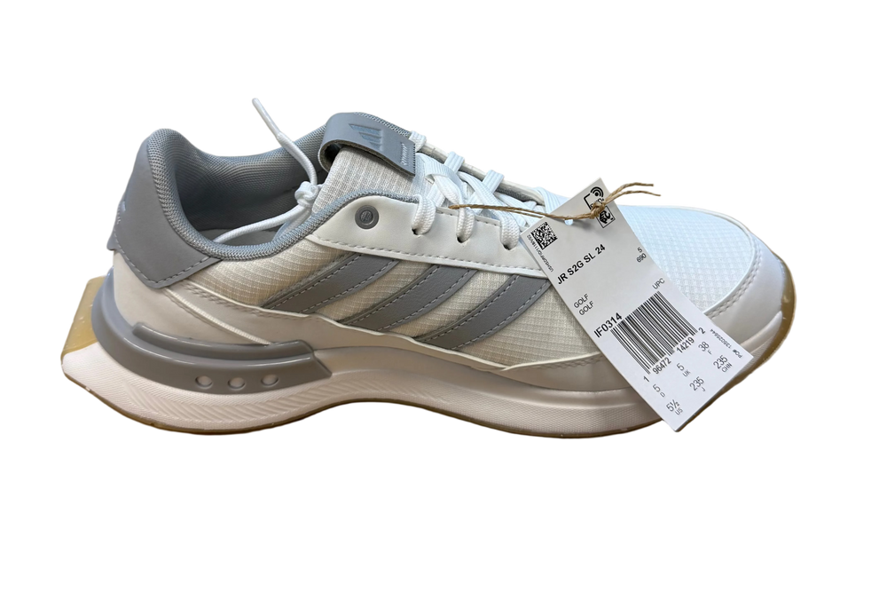 Adidas S2G Golf Shoes - White - Juniors - Skorzie