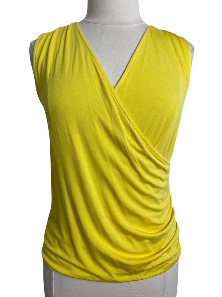 Swing Control Knit Jersey Sleeveless Top - Zest - Small - Skorzie