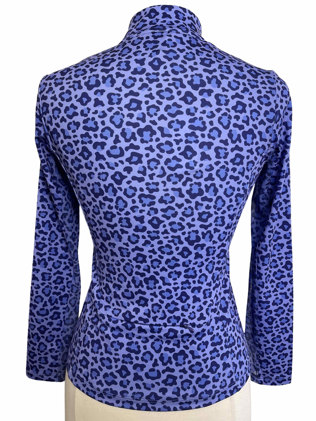 Amy Sport Katelyn 2.0 Long Sleeve Top - Purple Leopard- X-Small - Skorzie