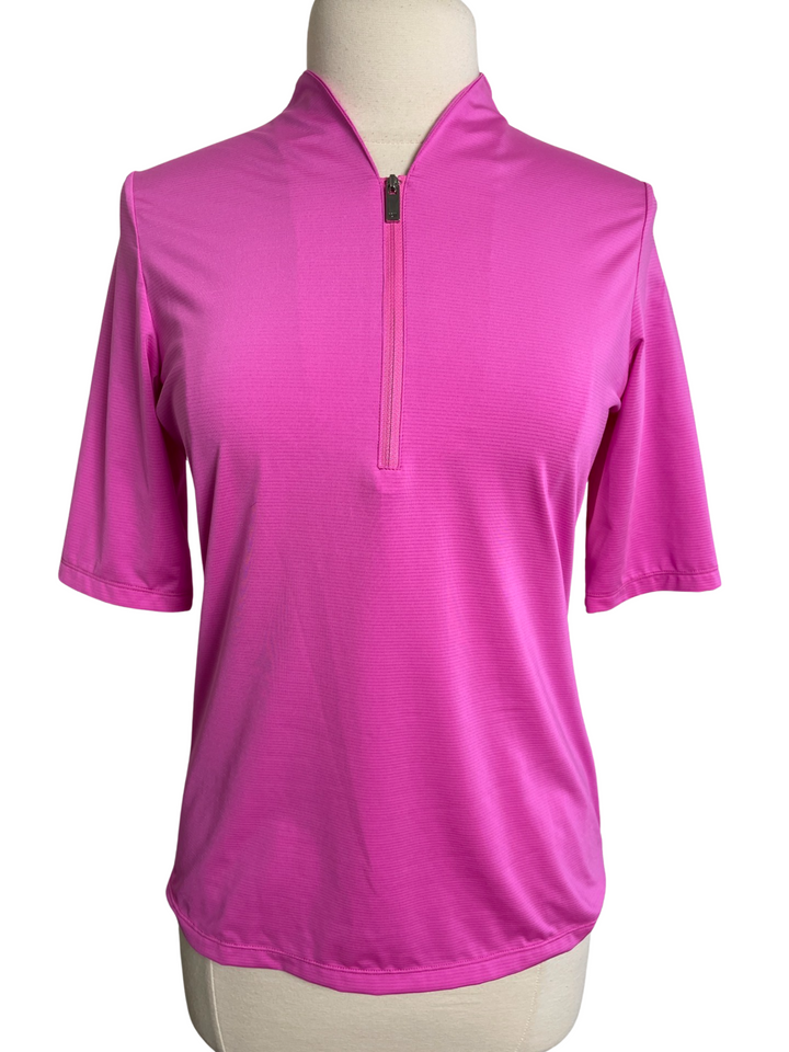 Tail 3/4 Sleeve Hot Pink Top- Medium - Skorzie