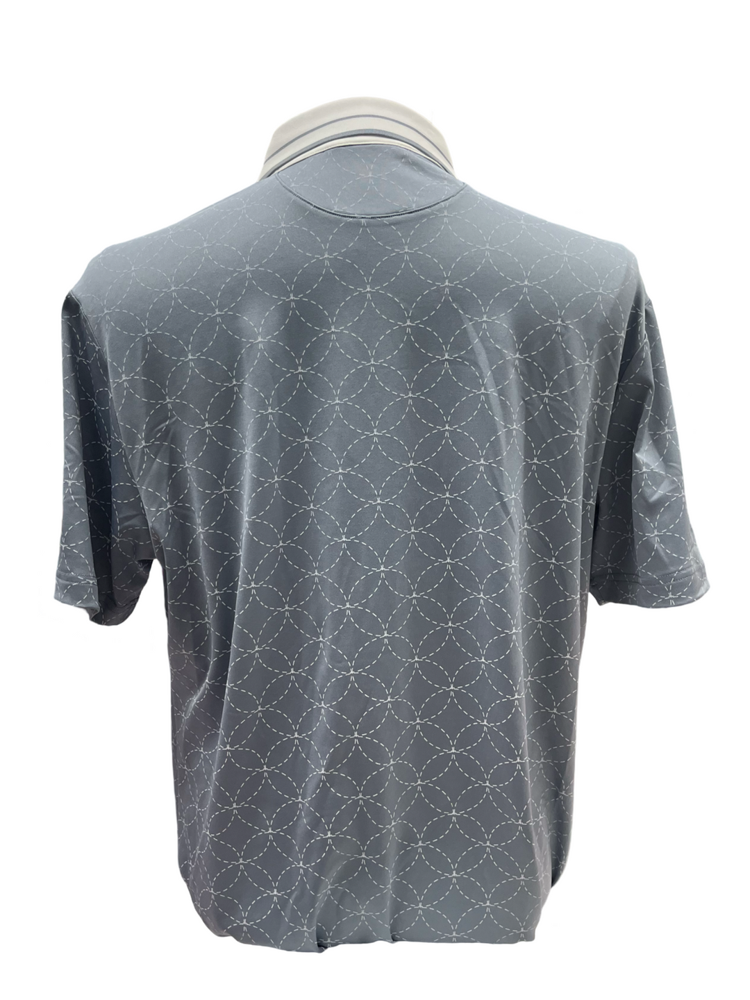 Mens Levelwear Cascade Polo Top - Gray - Medium (FINAL SALE ITEM)