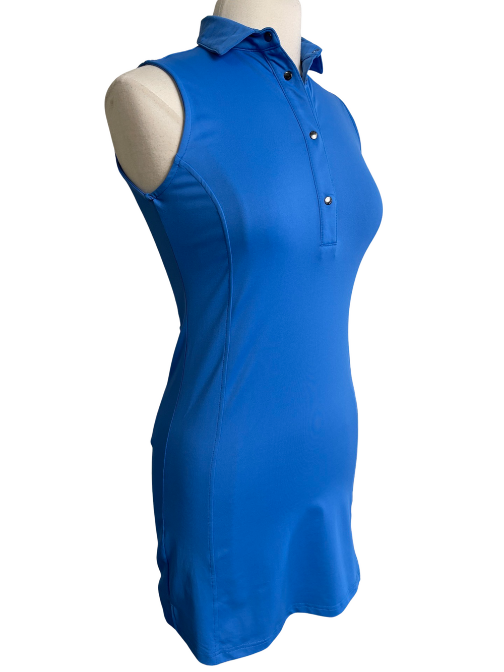 MDC Sleeveless Golf Dress- Blue- X-Small - Skorzie