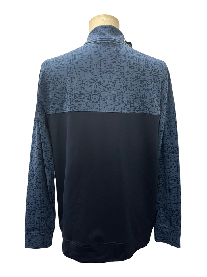 Mens Levelwear Siren 1/4 Zip Up Pullover - Navy - Medium (FINAL SALE ITEM)