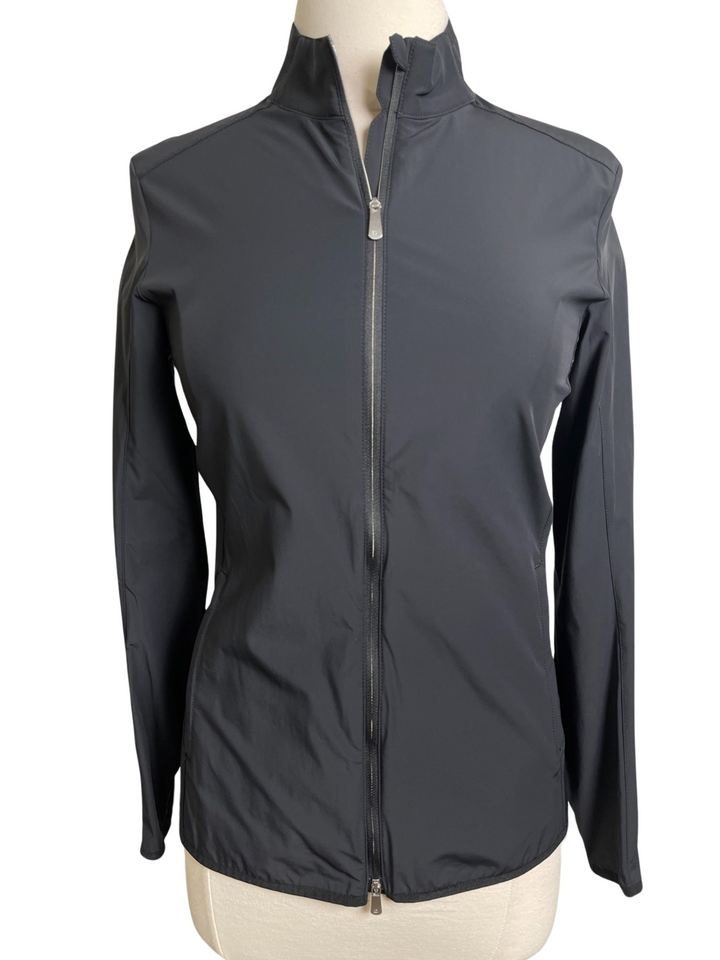 Dunning Golf Leah Performance Wind Jacket - Black- Small - Skorzie