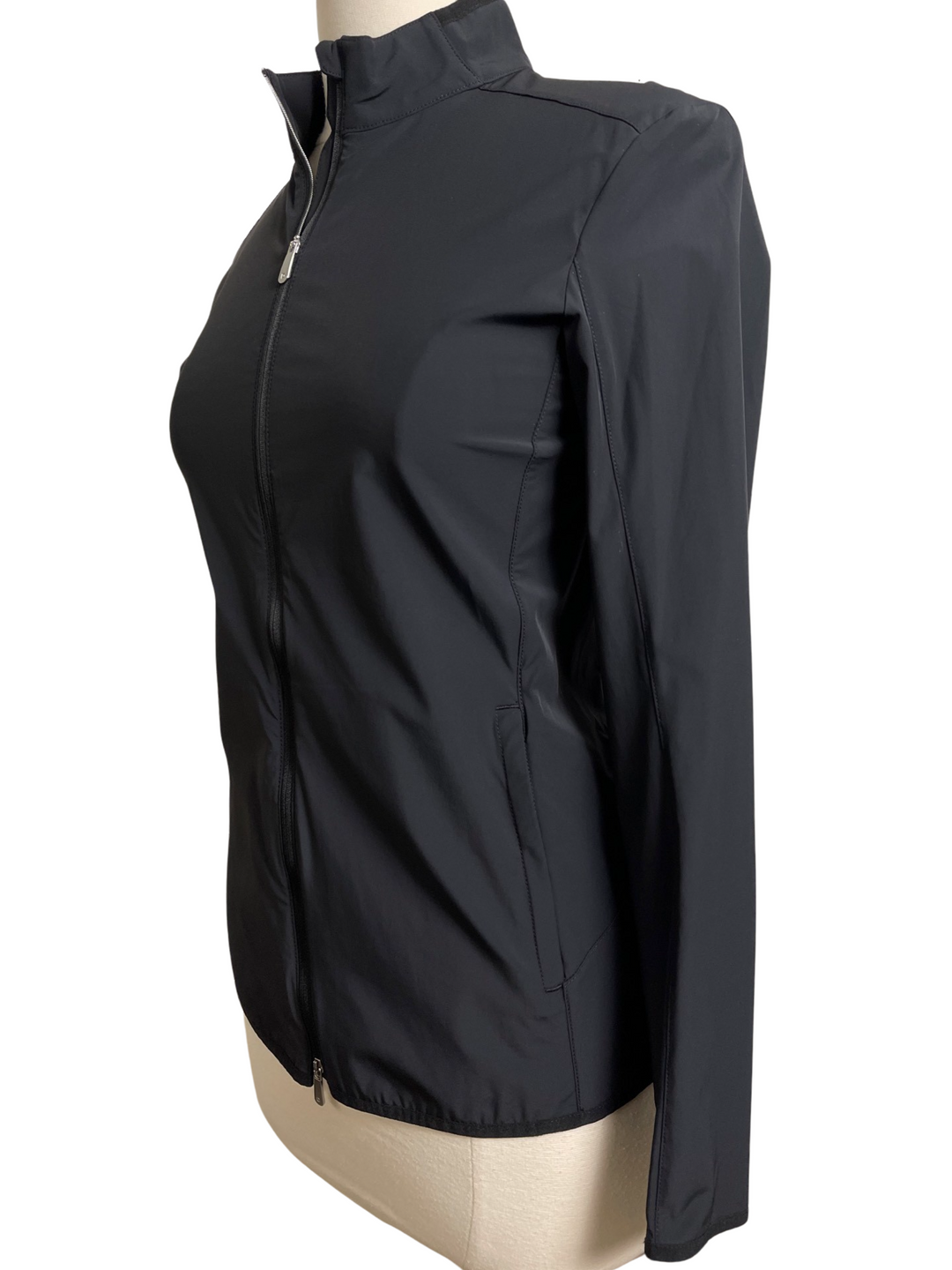 Dunning Golf Leah Performance Wind Jacket - Black- Small - Skorzie