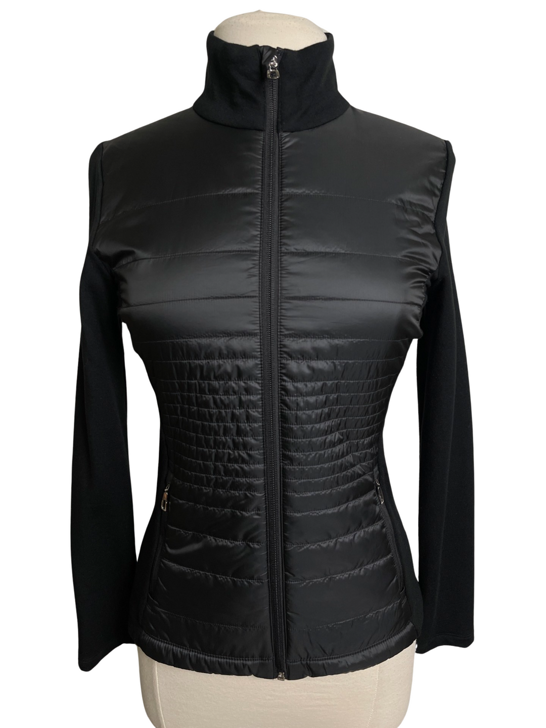 RLX By Ralph Lauren Performance Zip Jacket - Black - Size Small - Skorzie