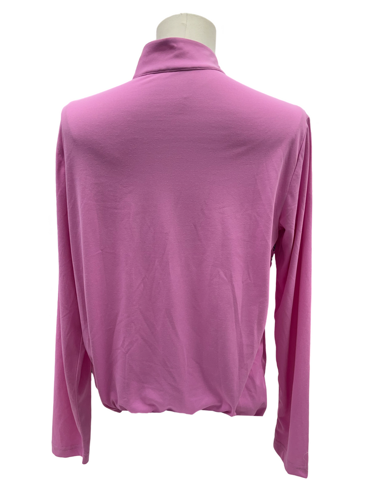 Mens Levelwear Asher 1/4 Zip Up Pullover - Pink- Medium (FINAL SALE ITEM)