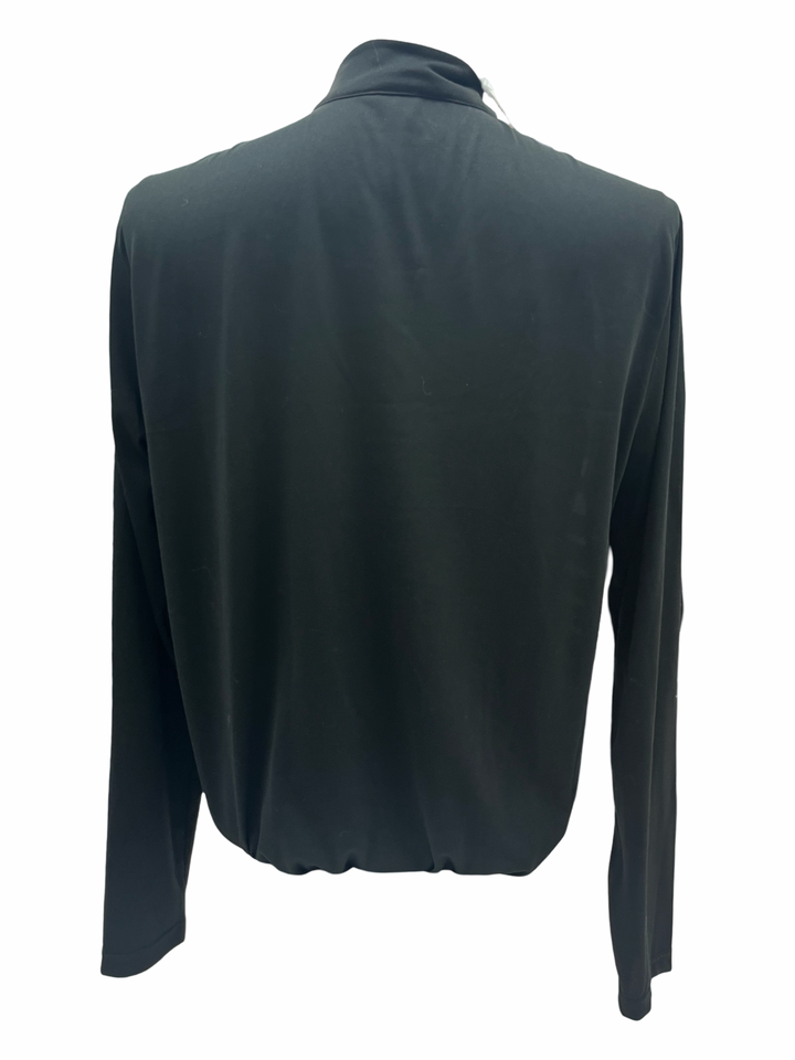 Mens Levelwear Draft 1/4 Zip Up Pullover - Black- Medium (FINAL SALE ITEM)